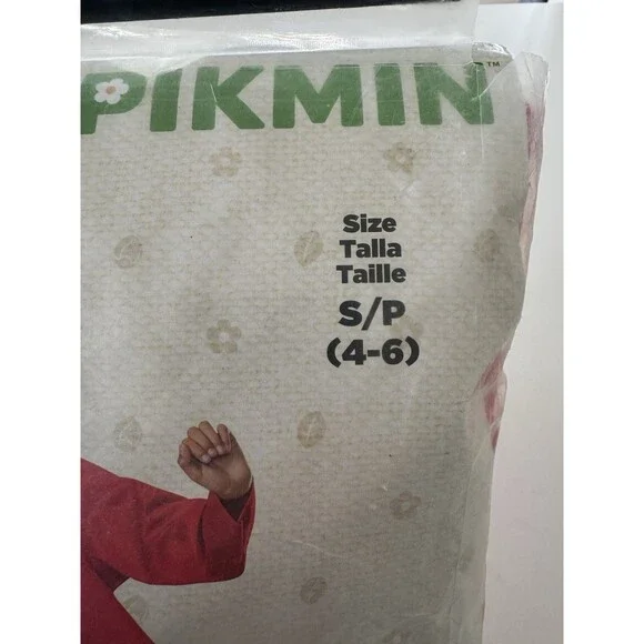 Disguise Kids Classic Pikmin Red Pikmin Jumpsuit Costume Small 4-6 - Picture 5 of 13
